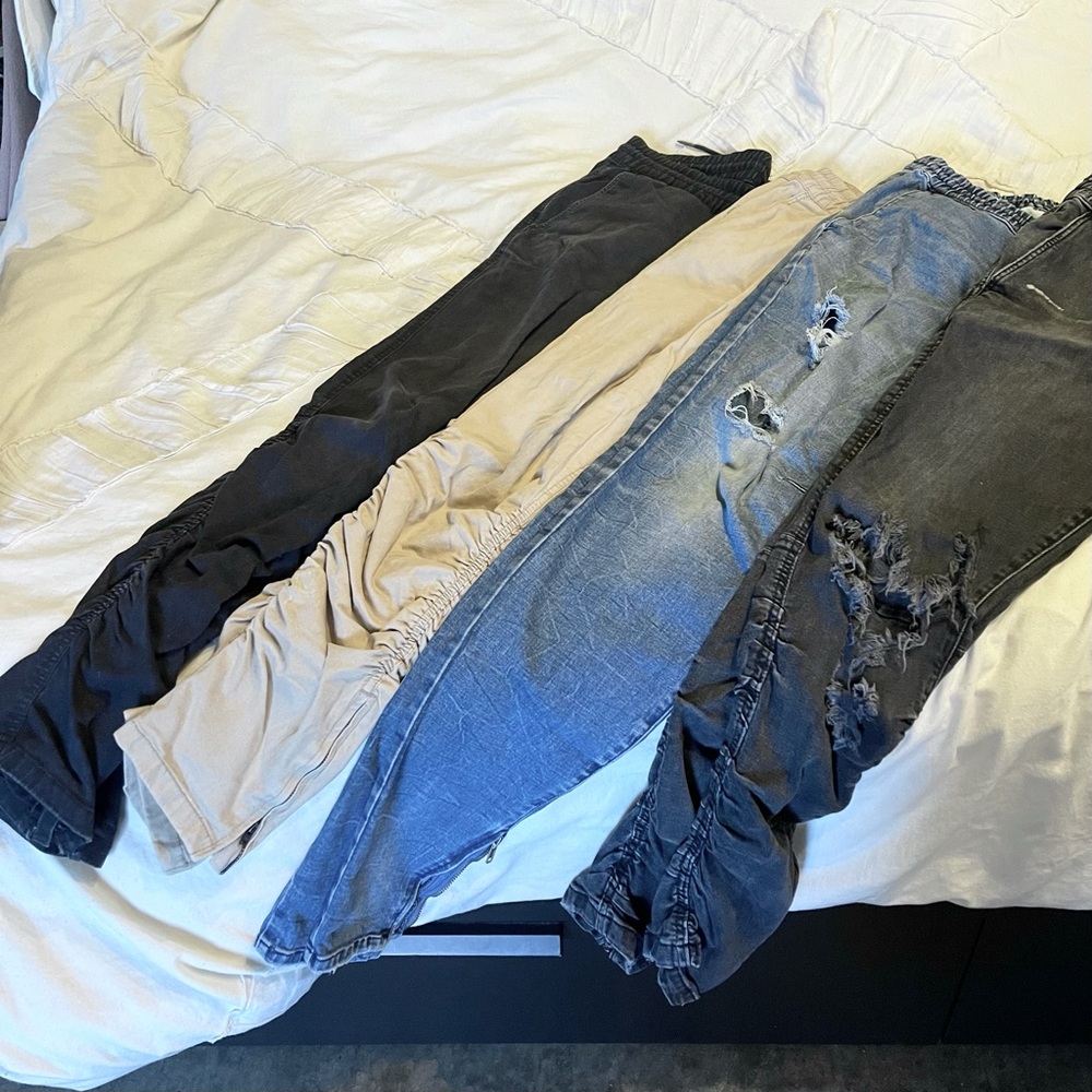 Men’s H&M & PacSun Joggers 👖 4-pack Bundle!